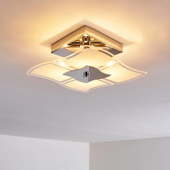 Hofstein Rom Deckenleuchte Chrom, 4-flammig 10 Hofstein Rom Deckenleuchte Chrom, 4-flammig – Bild 10