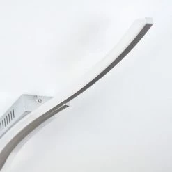 Hofstein Rosselo Deckenleuchte LED Nickel-Matt, 1-flammig -Bürolampen Verkäufe rosselo deckenleuchte h167534 2