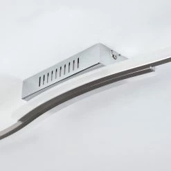 Hofstein Rosselo Deckenleuchte LED Nickel-Matt, 1-flammig -Bürolampen Verkäufe rosselo deckenleuchte h167534 5