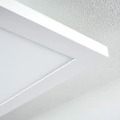 Hofstein Salmi Deckenpanel LED Weiß, 1-flammig, Fernbedienung -Bürolampen Verkäufe salmi deckenpanel h3309803 12