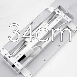 Hofstein Salmi Deckenpanel LED Weiß, 1-flammig, Fernbedienung -Bürolampen Verkäufe salmi deckenpanel h3309803 18