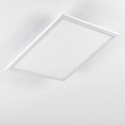 Hofstein Salmi Deckenpanel LED Aluminium, Wei&szlig;, 1-flammig, Fernbedienung -Bürolampen Verkäufe salmi deckenpanel h3311974 14