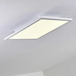 Hofstein Salmi Deckenpanel LED Weiß, 1-flammig, Fernbedienung, Farbwechsler 40 Hofstein Salmi Deckenpanel LED Weiß, 1-flammig, Fernbedienung, Farbwechsler -Bürolampen Verkäufe salmi deckenpanel h3325452 18