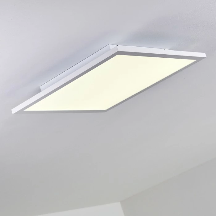 Hofstein Salmi Deckenpanel LED Weiß, 1-flammig, Fernbedienung, Farbwechsler 19 Hofstein Salmi Deckenpanel LED Weiß, 1-flammig, Fernbedienung, Farbwechsler – Bild 19