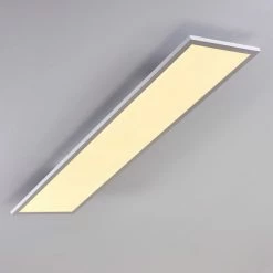 Hofstein Salmi Deckenpanel LED Weiß, 1-flammig, Fernbedienung, Farbwechsler -Bürolampen Verkäufe salmi deckenpanel h3325506 12