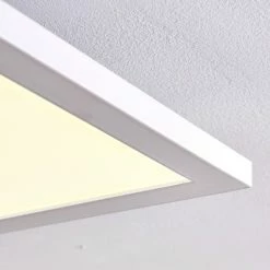 Hofstein Salmi Deckenpanel LED Weiß, 1-flammig, Fernbedienung, Farbwechsler -Bürolampen Verkäufe salmi deckenpanel h3325506 17
