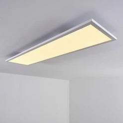 Hofstein Salmi Deckenpanel LED Weiß, 1-flammig, Fernbedienung, Farbwechsler -Bürolampen Verkäufe salmi deckenpanel h3325506 9