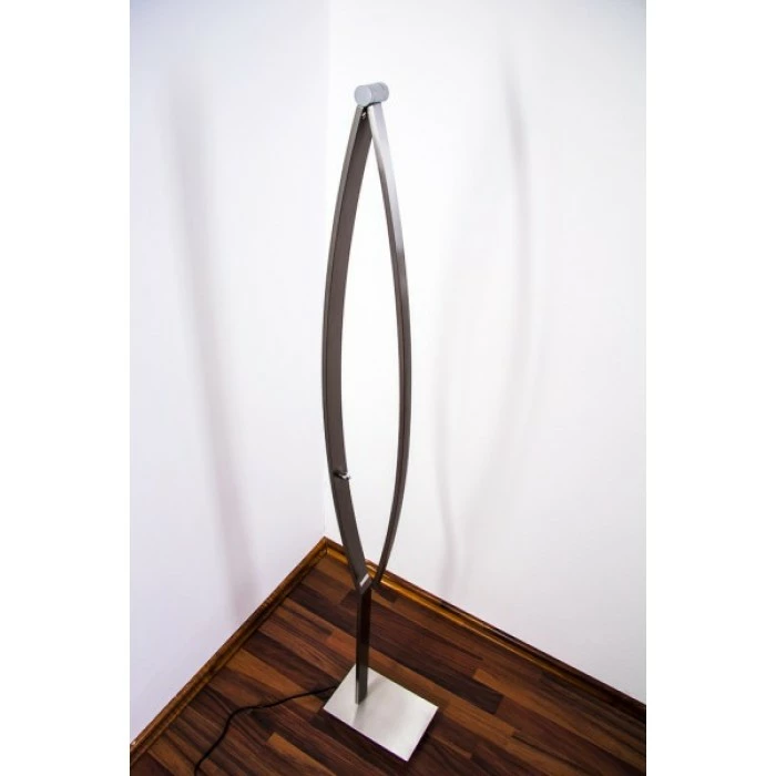 Hofstein Santa Marta Stehleuchte LED Nickel-Matt, Chrom, 1-flammig 10 Hofstein Santa Marta Stehleuchte LED Nickel-Matt, Chrom, 1-flammig – Bild 10