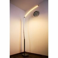 Hofstein Santa Marta Stehleuchte LED Nickel-Matt, Chrom, 1-flammig -Bürolampen Verkäufe santa marta stehleuchte h3003138 11