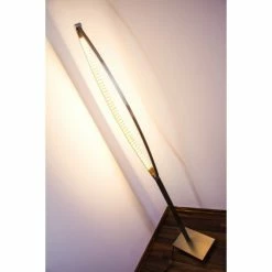 Hofstein Santa Marta Stehleuchte LED Nickel-Matt, Chrom, 1-flammig -Bürolampen Verkäufe santa marta stehleuchte h3003138 21