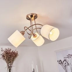 Hofstein Saura Deckenleuchte Nickel-Matt, 3-flammig 18 Hofstein Saura Deckenleuchte Nickel-Matt, 3-flammig -Bürolampen Verkäufe saura deckenleuchte h3434512 8