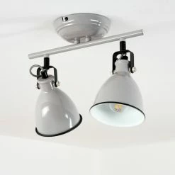 Hofstein Selki Deckenleuchte Grau, 2-flammig -Bürolampen Verkäufe selki deckenleuchte h3018941 7