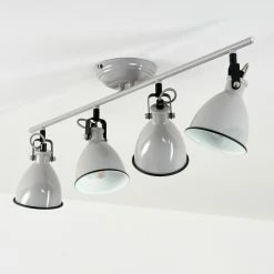 Hofstein Selki Deckenleuchte Grau, 4-flammig -Bürolampen Verkäufe selki deckenleuchte h3018965 7