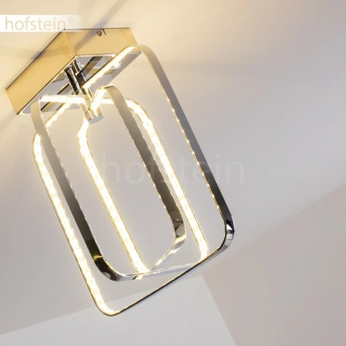 Hofstein Sepino Deckenleuchte LED Chrom, 1-flammig 5 Hofstein Sepino Deckenleuchte LED Chrom, 1-flammig – Bild 5