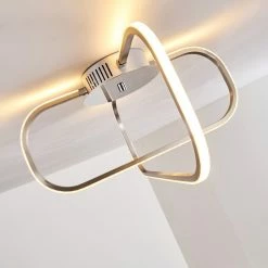 Hofstein Serre Deckenleuchte LED Chrom, 1-flammig -Bürolampen Verkäufe serre deckenleuchte h167503 2