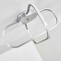 Hofstein Serre Deckenleuchte LED Chrom, 1-flammig -Bürolampen Verkäufe serre deckenleuchte h167503 9