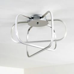 Hofstein Serre Deckenleuchte LED Chrom, 1-flammig 39 Hofstein Serre Deckenleuchte LED Chrom, 1-flammig -Bürolampen Verkäufe serre deckenleuchte h167510 18