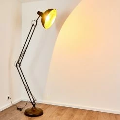 Hofstein Sharif Stehleuchte Rostfarben, 1-flammig -Bürolampen Verkäufe sharif stehleuchte h3094167 do1 13