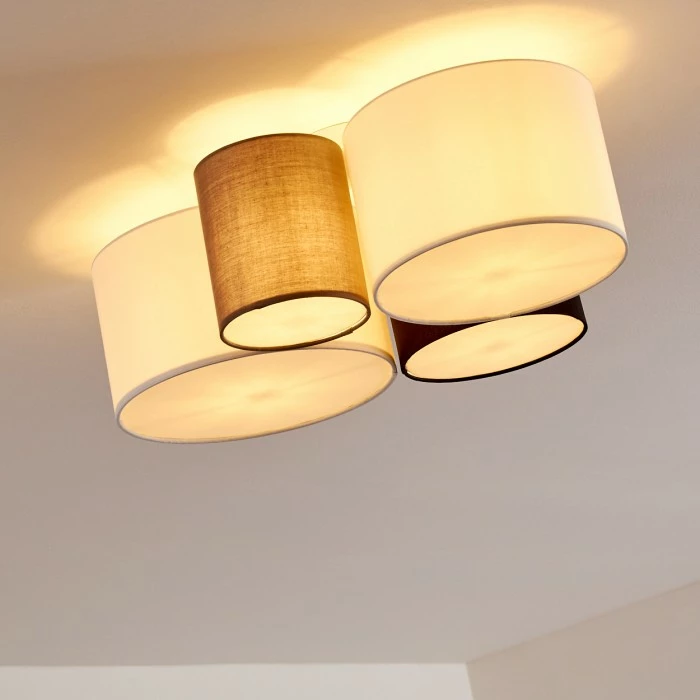 Hofstein Skelbaek Deckenleuchte Weiß, 4-flammig 16 Hofstein Skelbaek Deckenleuchte Weiß, 4-flammig – Bild 16