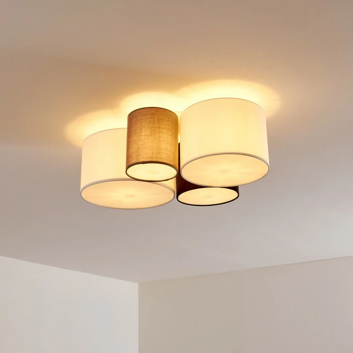 Hofstein Skelbaek Deckenleuchte Weiß, 4-flammig 19 Hofstein Skelbaek Deckenleuchte Weiß, 4-flammig – Bild 19