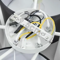 Hofstein Skelbaek Deckenleuchte Weiß, 5-flammig -Bürolampen Verkäufe skelbaek deckenleuchte h3345467 2