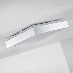 Hofstein Sora Deckenleuchte LED Nickel-Matt, 1-flammig -Bürolampen Verkäufe sora deckenleuchte h166094 13