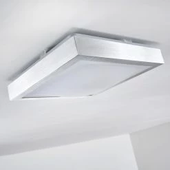 Hofstein Sora Deckenleuchte LED Nickel-Matt, 1-flammig -Bürolampen Verkäufe sora deckenleuchte h166100 9