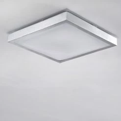 Hofstein Sora Deckenleuchte LED Nickel-Matt, 1-flammig -Bürolampen Verkäufe sora deckenleuchte h166117 13