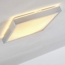 Hofstein Sora Deckenleuchte LED Nickel-Matt, 1-flammig -Bürolampen Verkäufe sora deckenleuchte h166117 9