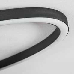 Hofstein Sorte Deckenleuchte LED Schwarz, Weiß, 1-flammig 12 Hofstein Sorte Deckenleuchte LED Schwarz, Weiß, 1-flammig -Bürolampen Verkäufe sorte deckenleuchte h3438633 2