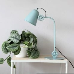 Steinhauer Dolphin Tischleuchte Grün, 1-flammig