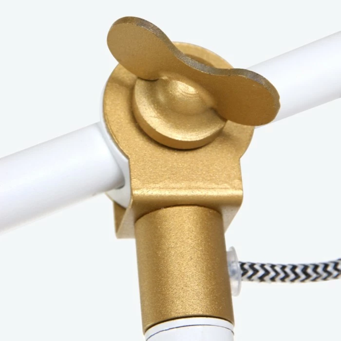 Steinhauer MEXLITE Stehleuchte Weiß, 1-flammig 2 Steinhauer MEXLITE Stehleuchte Weiß, 1-flammig – Bild 2