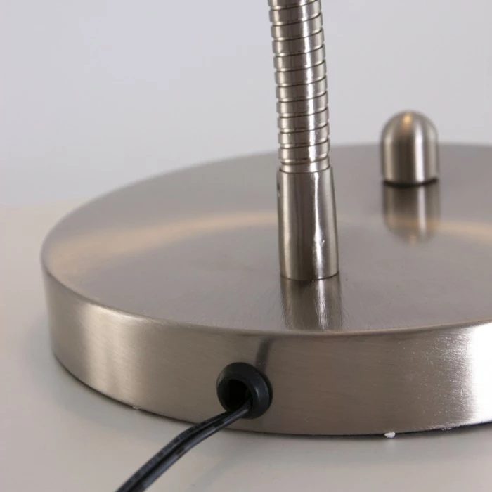 Steinhauer Mexlite Tischleuchte LED Edelstahl, 1-flammig 4 Steinhauer Mexlite Tischleuchte LED Edelstahl, 1-flammig – Bild 4