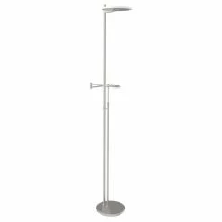 Steinhauer Turound Stehlampe LED Edelstahl, 2-flammig -Bürolampen Verkäufe steinhauer turound stehlampe 2560st 2