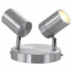 Steinhauer Upround Deckenleuchte LED Nickel-Matt, Grau, 2-flammig -Bürolampen Verkäufe steinhauer upround deckenleuchte 2487st 2