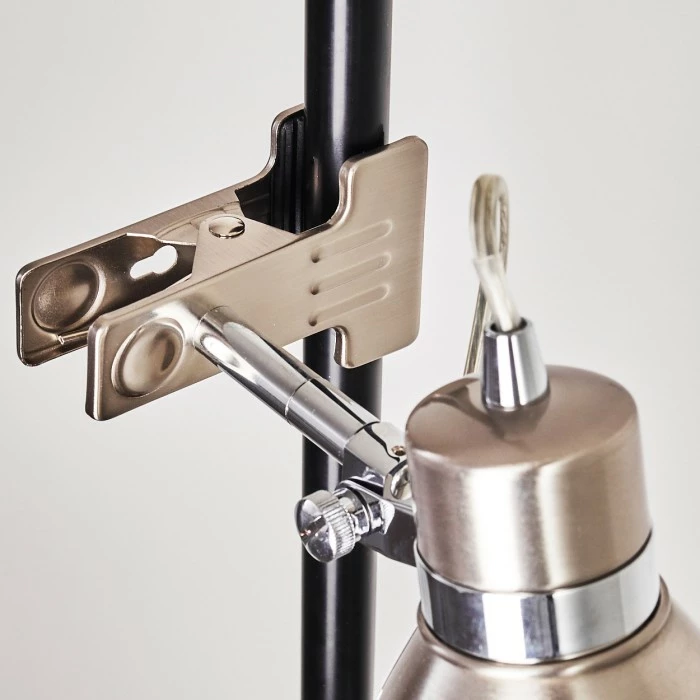 Hofstein Stranderott Klemmleuchte Edelstahl, 1-flammig 11 Hofstein Stranderott Klemmleuchte Edelstahl, 1-flammig – Bild 11