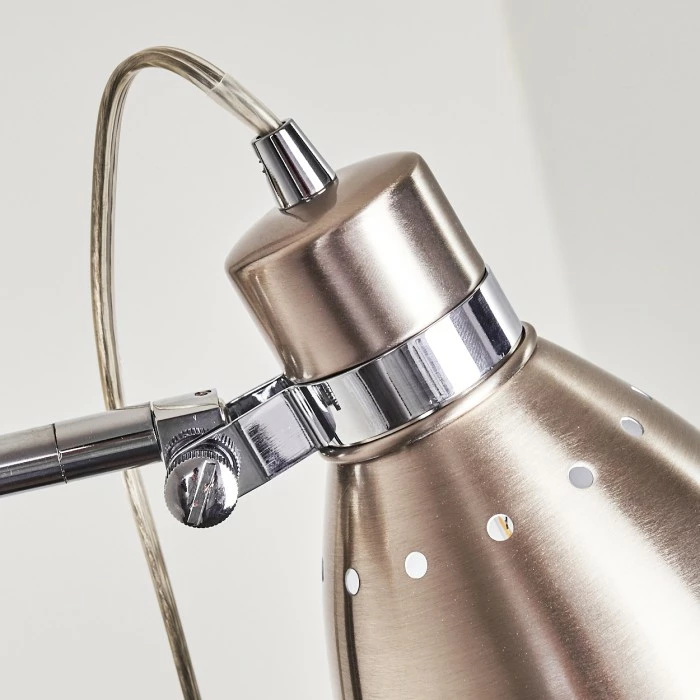 Hofstein Stranderott Klemmleuchte Edelstahl, 1-flammig 15 Hofstein Stranderott Klemmleuchte Edelstahl, 1-flammig – Bild 15