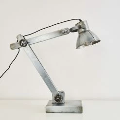 Hofstein Svanfolk Tischleuchte Grau, Rostfarben, 1-flammig -Bürolampen Verkäufe svanfolk tischleuchte h3277324 do1 16