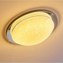 Hofstein Sweety Deckenleuchte LED Wei&szlig;, 1-flammig -Bürolampen Verkäufe sweety deckenleuchte h3097144 2