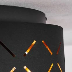 Hofstein Tallaboa Deckenleuchte Schwarz, 2-flammig 15 Hofstein Tallaboa Deckenleuchte Schwarz, 2-flammig -Bürolampen Verkäufe tallaboa deckenleuchte h3434208 5