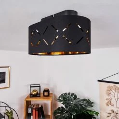 Hofstein Tallaboa Deckenleuchte LED Schwarz, 1-flammig 17 Hofstein Tallaboa Deckenleuchte LED Schwarz, 1-flammig -Bürolampen Verkäufe tallaboa deckenleuchte h3437353 7
