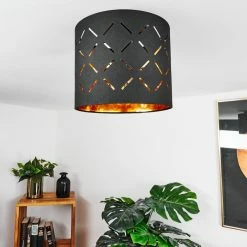 Hofstein Tallaboa Deckenleuchte Schwarz, 1-flammig -Bürolampen Verkäufe tallaboa deckenleuchte h3441312 9