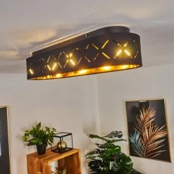 Hofstein Tallaboa Deckenleuchte Schwarz, 4-flammig 18 Hofstein Tallaboa Deckenleuchte Schwarz, 4-flammig -Bürolampen Verkäufe tallaboa deckenleuchte h3441374 7