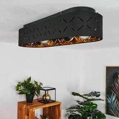 Hofstein Tallaboa Deckenleuchte Schwarz, 4-flammig 19 Hofstein Tallaboa Deckenleuchte Schwarz, 4-flammig -Bürolampen Verkäufe tallaboa deckenleuchte h3441374 8