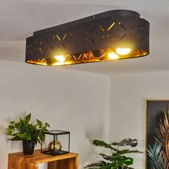 Hofstein Tallaboa Deckenleuchte Schwarz, 4-flammig 20 Hofstein Tallaboa Deckenleuchte Schwarz, 4-flammig -Bürolampen Verkäufe tallaboa deckenleuchte h3441374 9