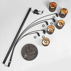 Hofstein Tallaboa Stehleuchte Schwarz, 5-flammig -Bürolampen Verkäufe tallaboa stehleuchte h3443484 4