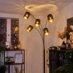 Hofstein Tallaboa Stehleuchte Schwarz, 5-flammig -Bürolampen Verkäufe tallaboa stehleuchte h3443484 6