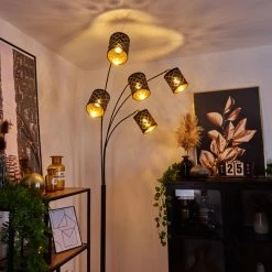Hofstein Tallaboa Stehleuchte Schwarz, 5-flammig -Bürolampen Verkäufe tallaboa stehleuchte h3443484 8