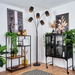 Hofstein Tallaboa Stehleuchte Schwarz, 5-flammig -Bürolampen Verkäufe tallaboa stehleuchte h3443484 9