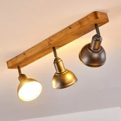 Hofstein Tholen Deckenleuchte Braun, 3-flammig -Bürolampen Verkäufe tholen deckenleuchte h3337059 3